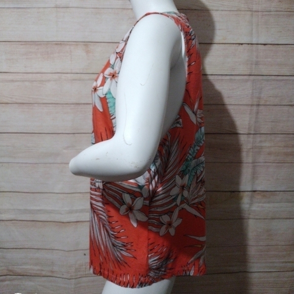 PLAM Grove Floral Sleeveless Top Plus - Picture 3 of 6
